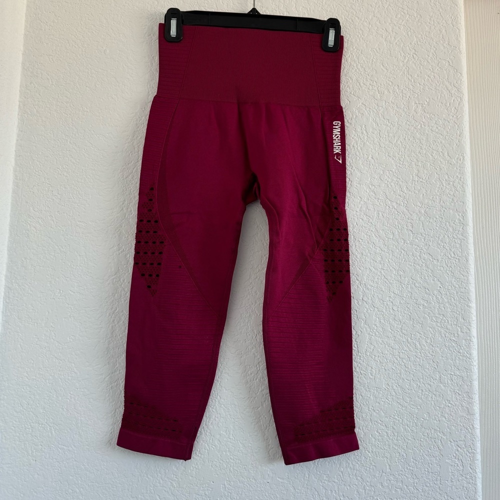 Gymshark seamless crop leggings